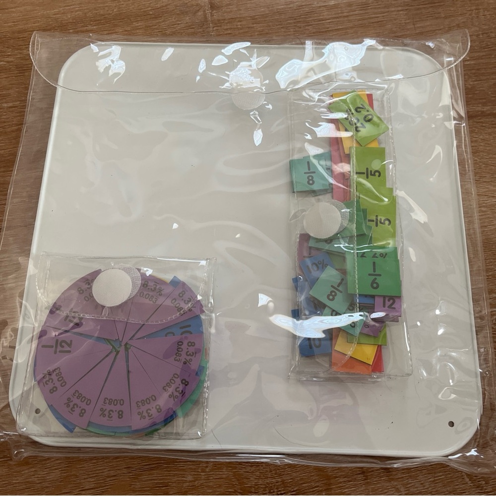 Lakeshore Fractions, Decimals & Percents Magnetic Board - Picture 3 of 6
